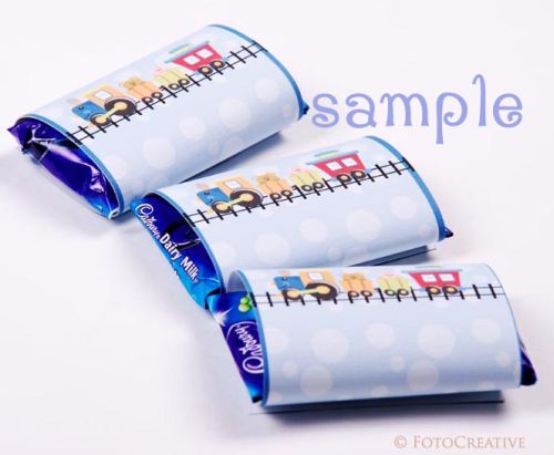 Chocolate Bar Wrapper-partybox, party, box, giftbox, gift, lootbag, loot, customise, personalise, custom, personal, chocolate, wrapper