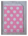 Pink with White Dot Party Bag-partybox, party, box, giftbox, gift, lootbag, loot, favor, favour, bag, partybag